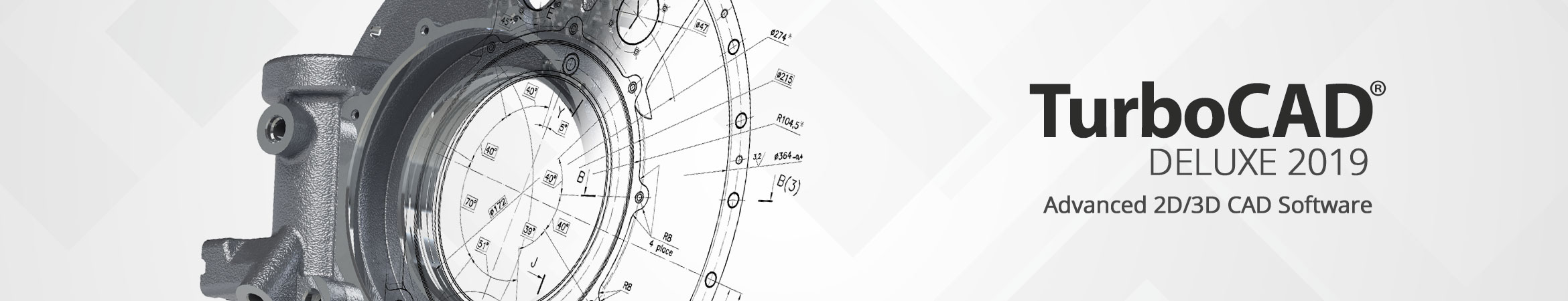 TurboCAD Deluxe 2017 - Advanced 2D/3D CAD Software