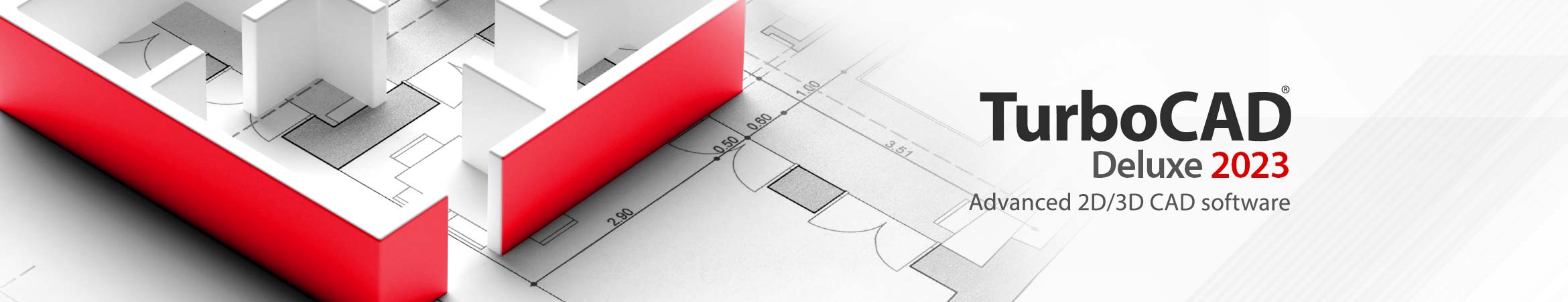 TurboCAD Deluxe 2023 - Advanced 2D/3D CAD Software