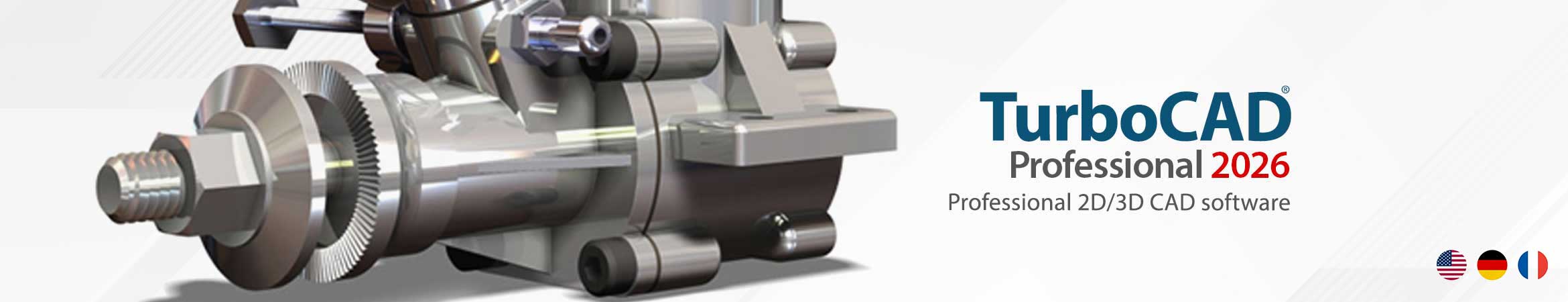 TurboCAD Pro 2025 - Premium, Professional 2D/3D CAD Software