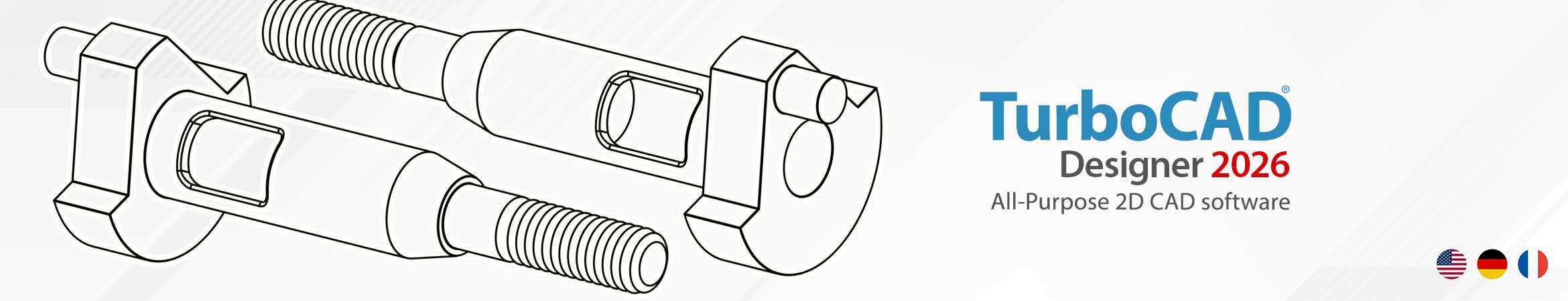 TurboCAD Designer 2D 2025 - All-Purpose 2D CAD Software