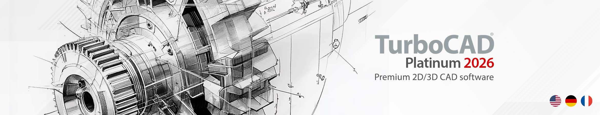 TurboCAD Platinum 2025 - Premium, Professional 2D/3D CAD Software