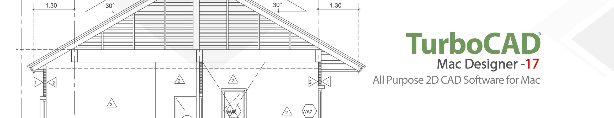 TurboCAD Mac Designer 2D - All-Purpose 2D CAD Software for Mac