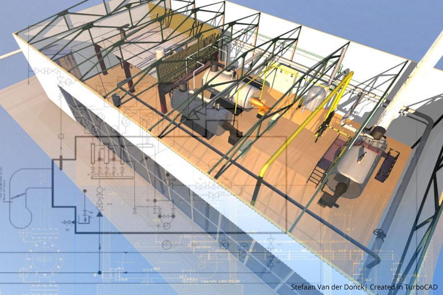 Mechanical Design 2D Drawing & 3D Model