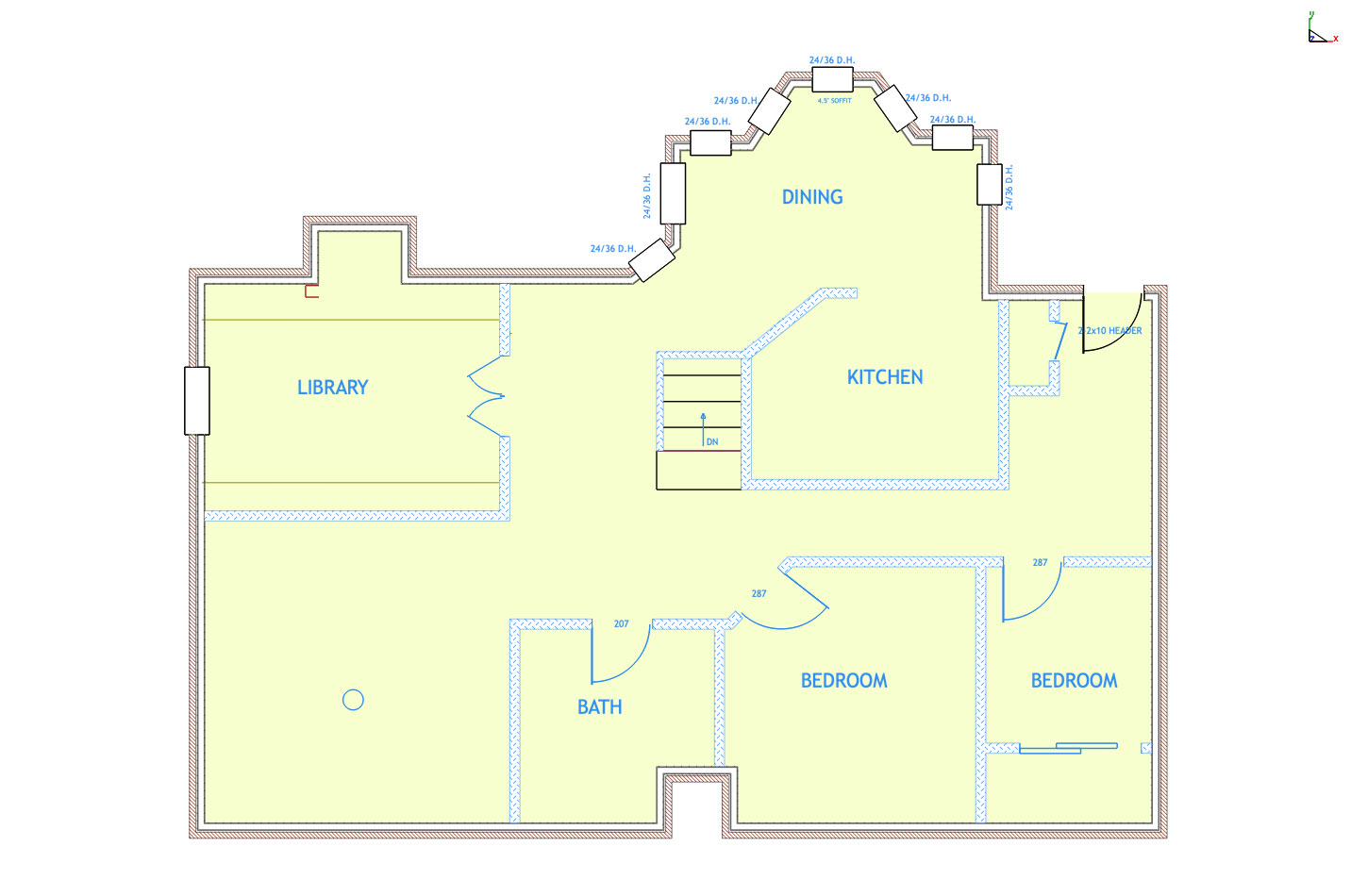 2D Floor Plan, original design
