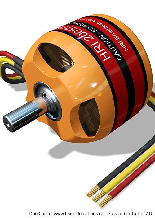 Bürstenloser Modellmotor