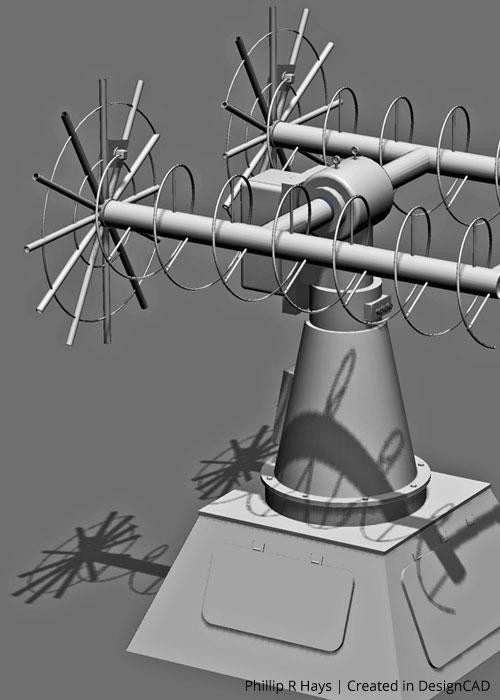 Wettersatellitenantenne