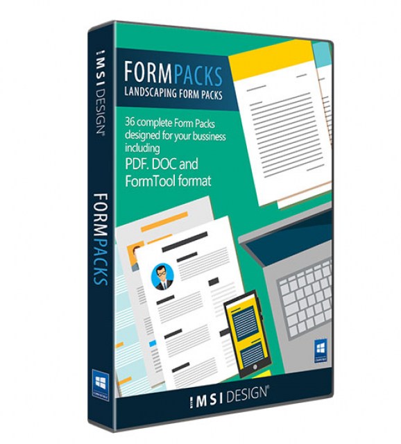 Landscaping Form Packs